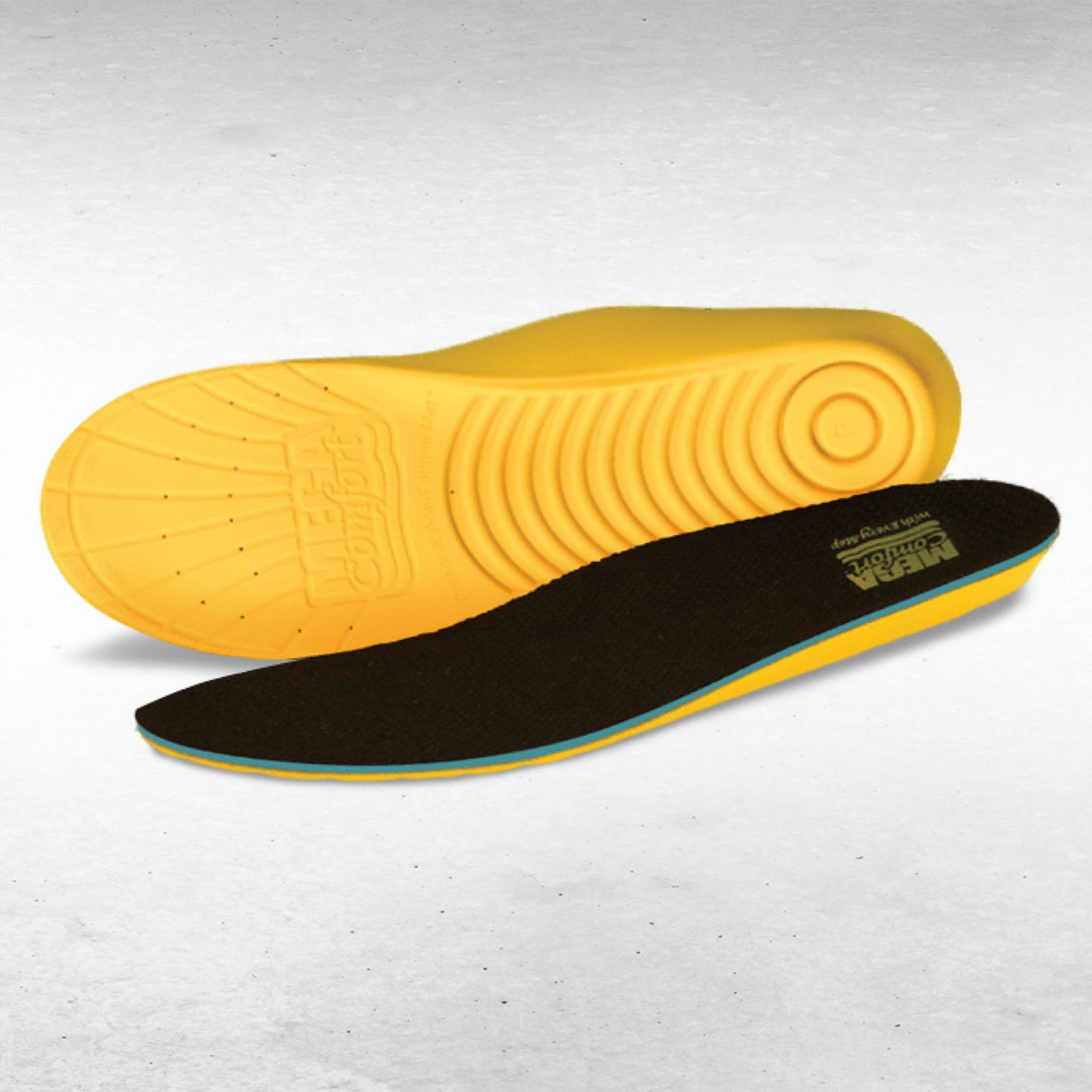 Insole Yellow/Black, Unisex, Men's 10 to 11 / Women's 12