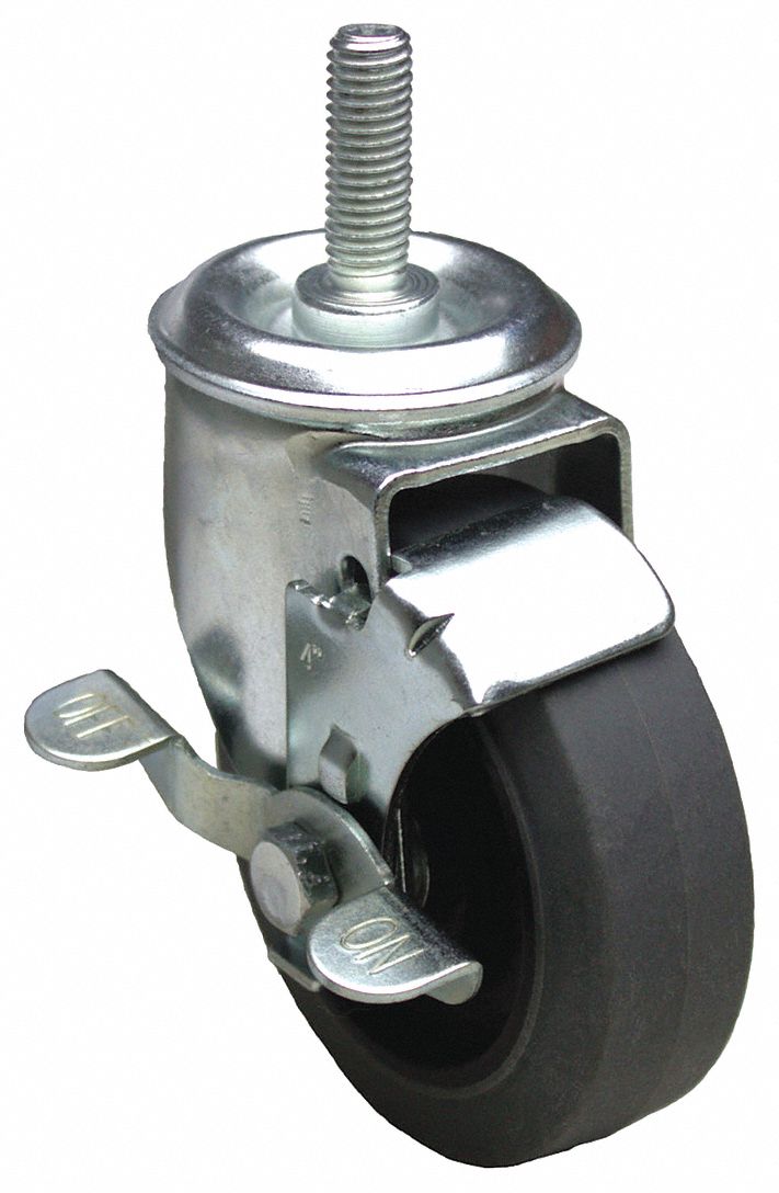 Stem Caster 4 dia Rubber 300lb