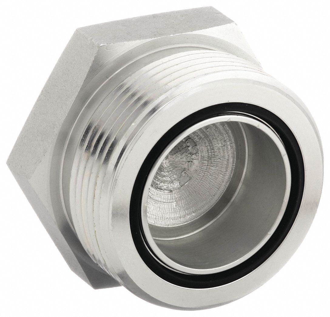 Steel, 1 1/2 in Fitting Size, Hydraulic Hose Plug 490W6424 PNLOS