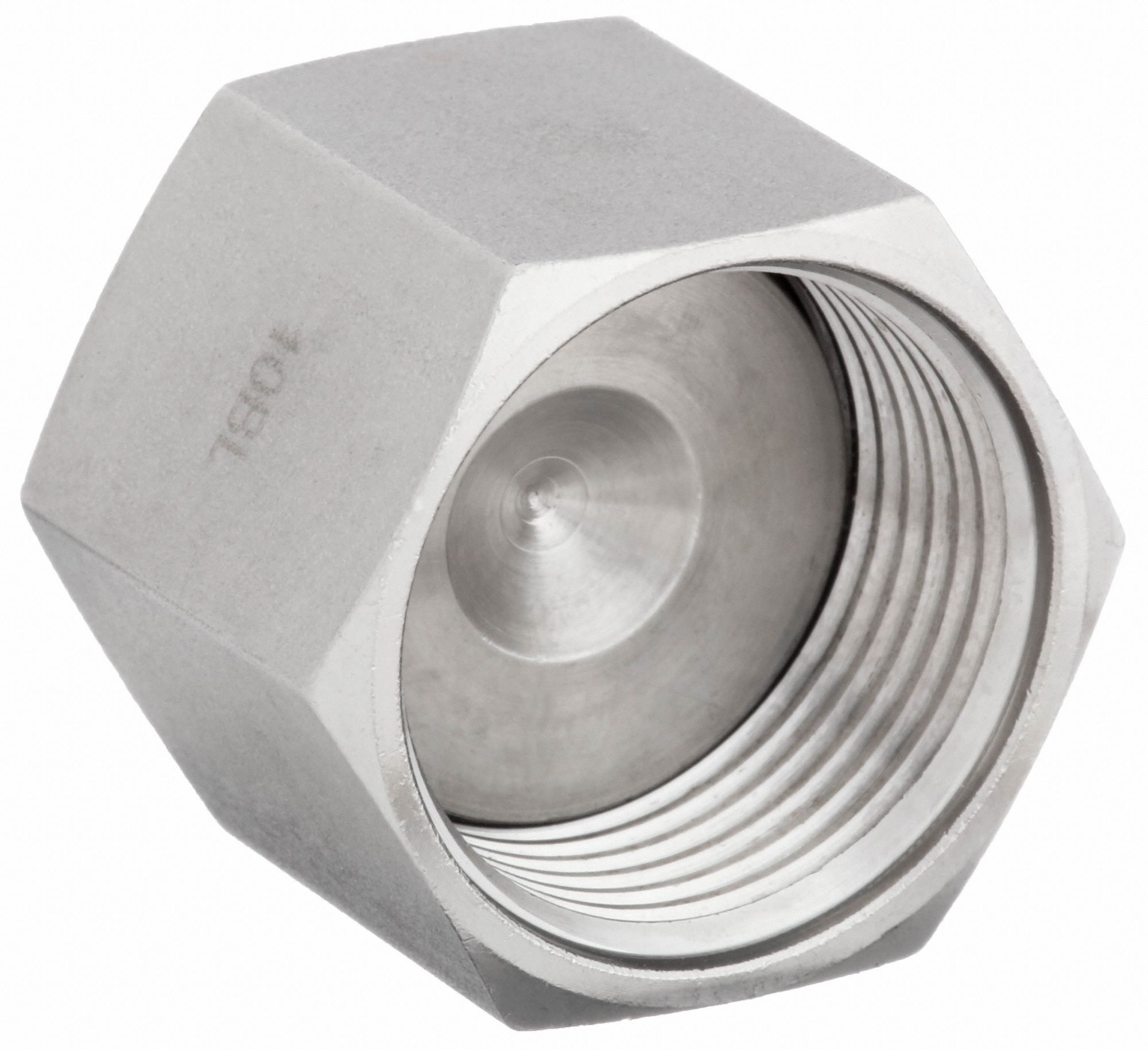 PARKER Hydraulic Hose Cap, Stainless Steel, Fitting Connection Type ORS