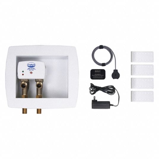 FLOODMASTER, Detection and Alarm Shutoff System, Brass, Leak Detection