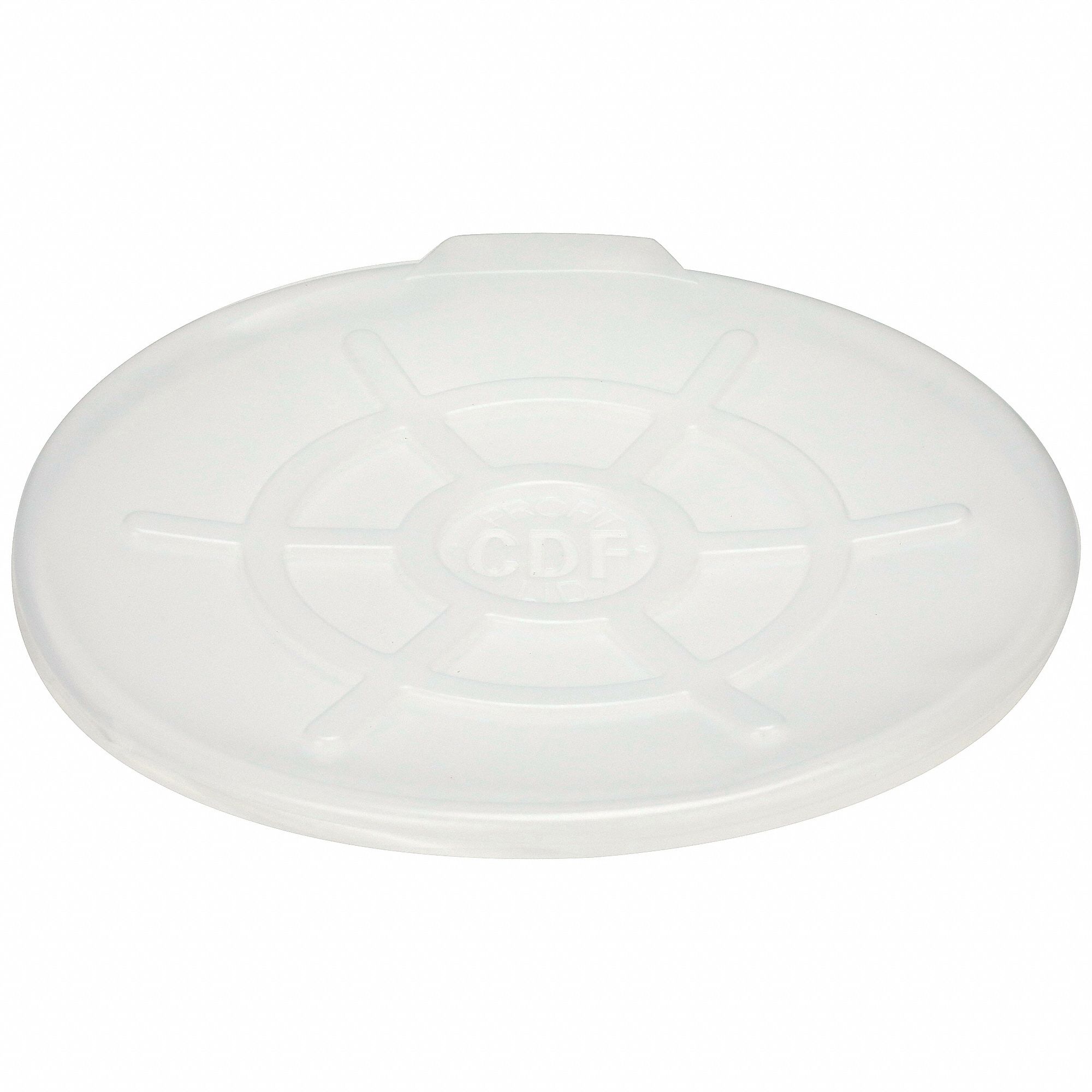 DRUM COVER, 25⅜ IN OUTSIDE DIAMETER, FOR OPEN HEAD STEEL DRUMS, SNAP-ON LID