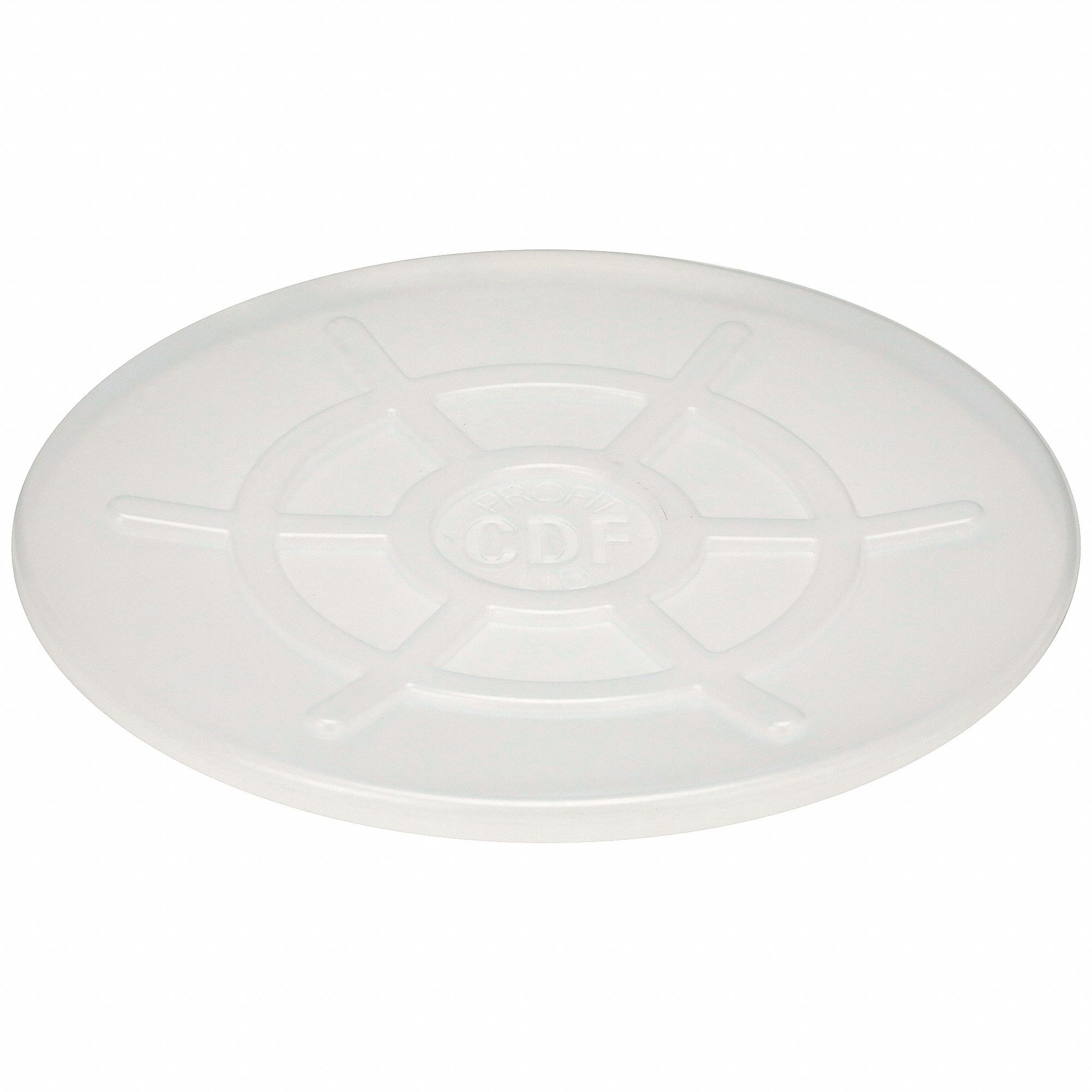 DRUM COVER, CLEAR, POLYETHYLENE, SNAP-ON LID, FOR 55 GAL DRUM CAPACITY, HH-C