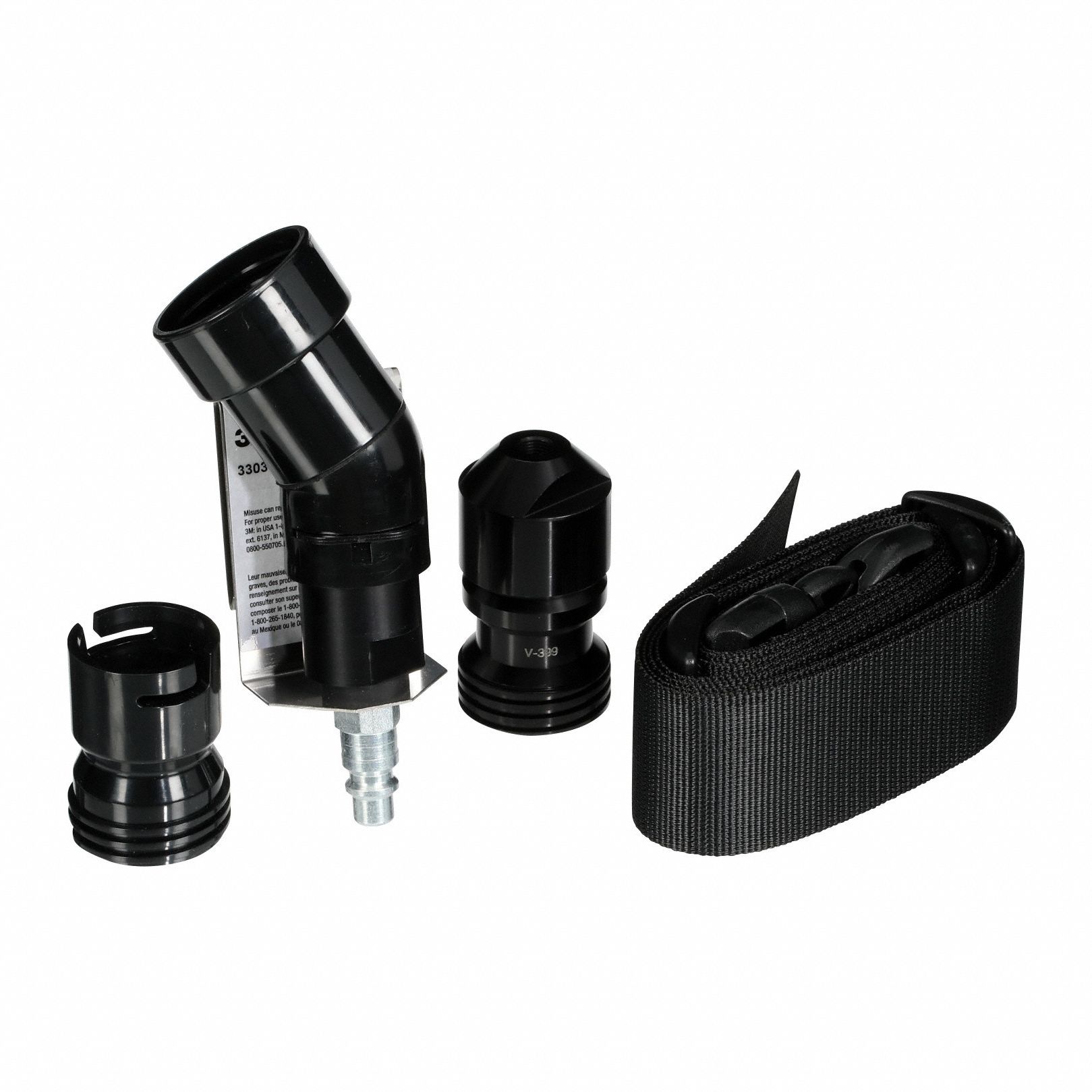 Low Pressure Valve Assembly Black