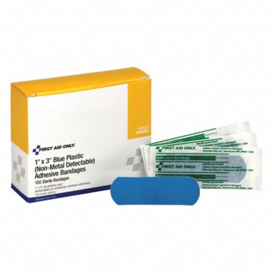 3 in Lg, 1 in Wd, Strip Bandages - 491A58