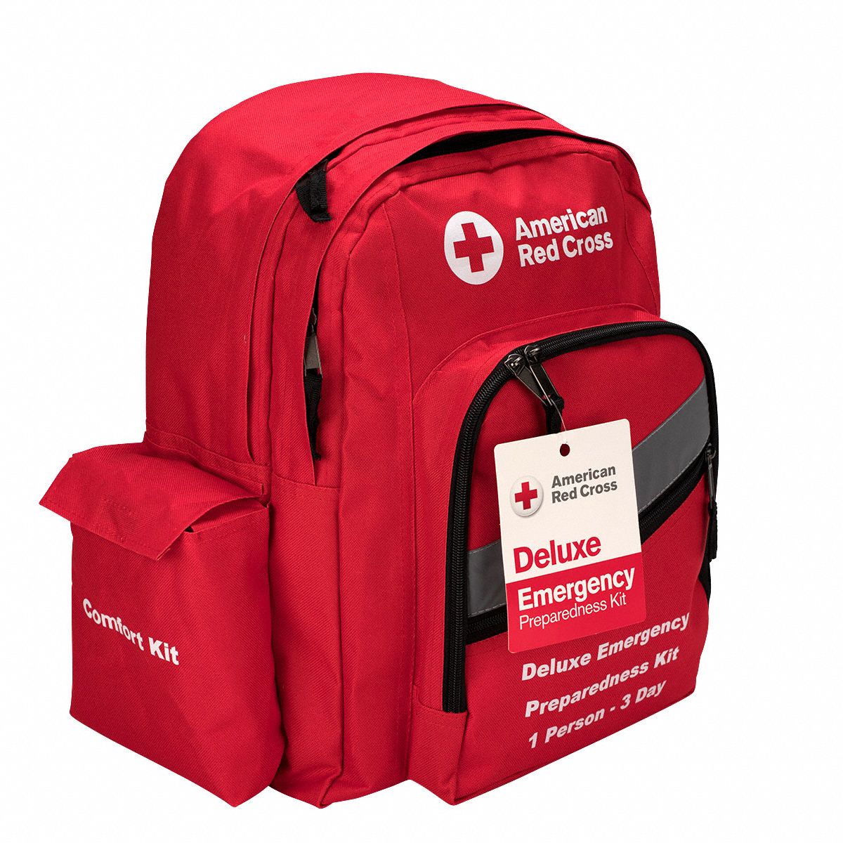 AMERICAN RED CROSS First Aid Kit, Kit, Nylon, Emergency Preparedness, 1