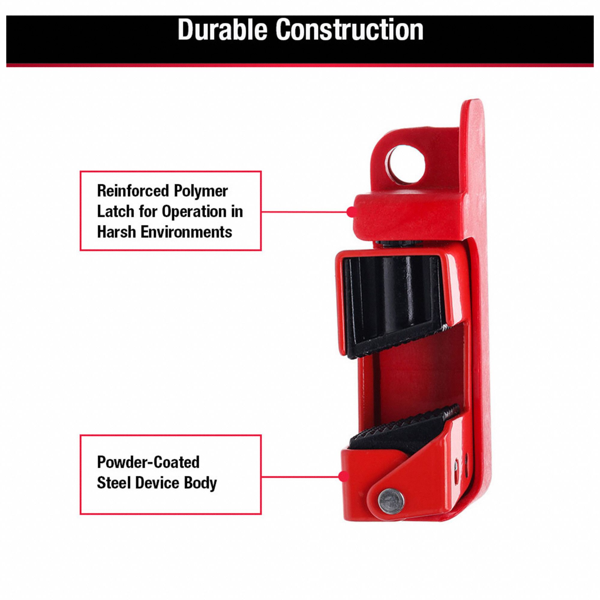 MASTER LOCK Single Pole Breaker Lockout: 120/277 Circuit Breaker Volt ...