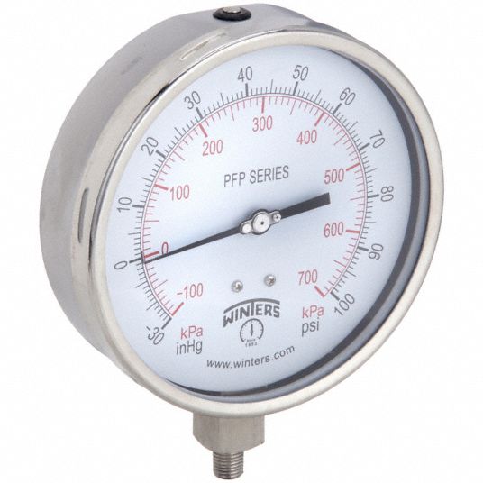 Pressure gauge deals 6 inch