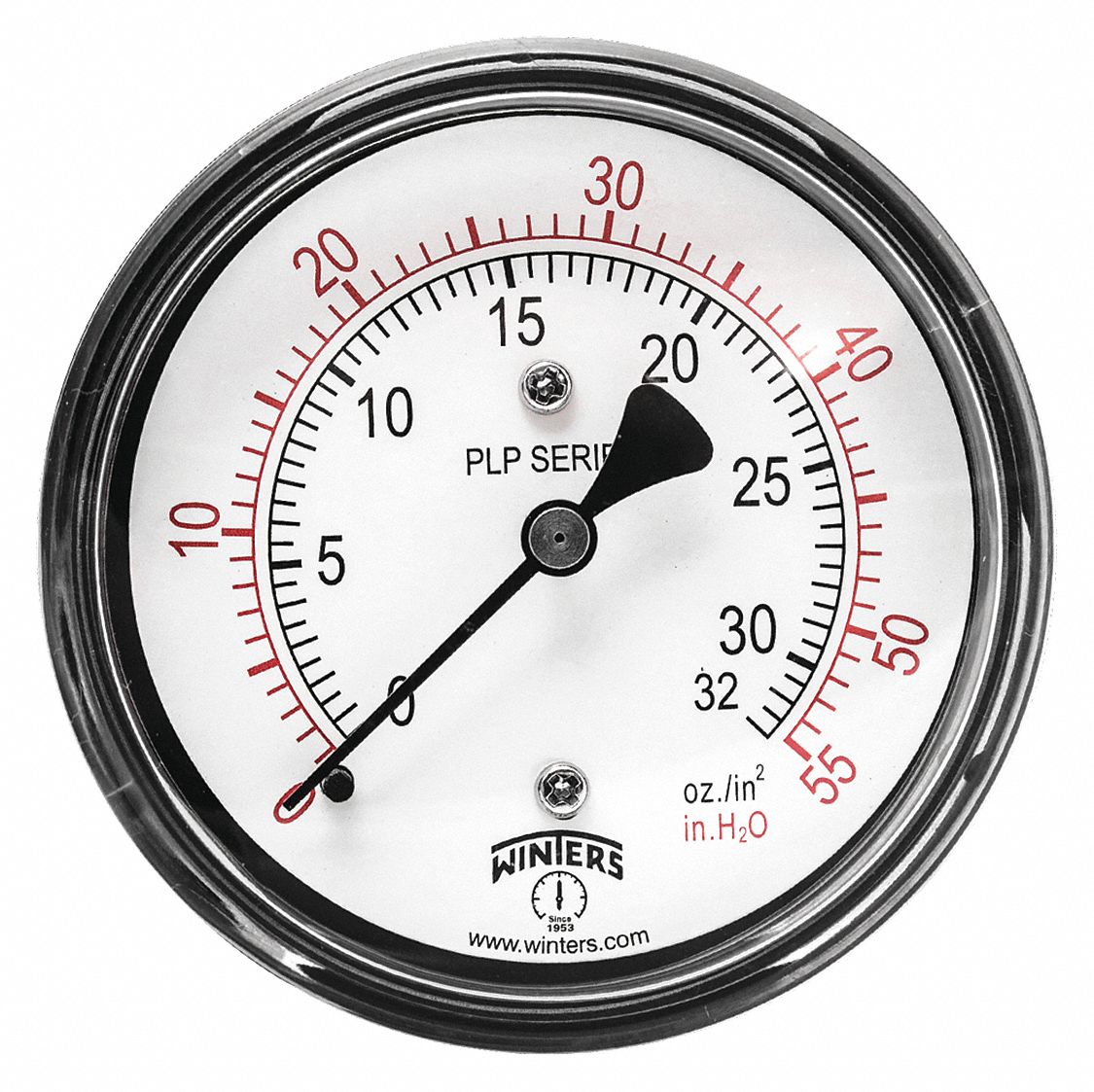 LOW PRESSURE GAUGE,MALE,CENTER BACK