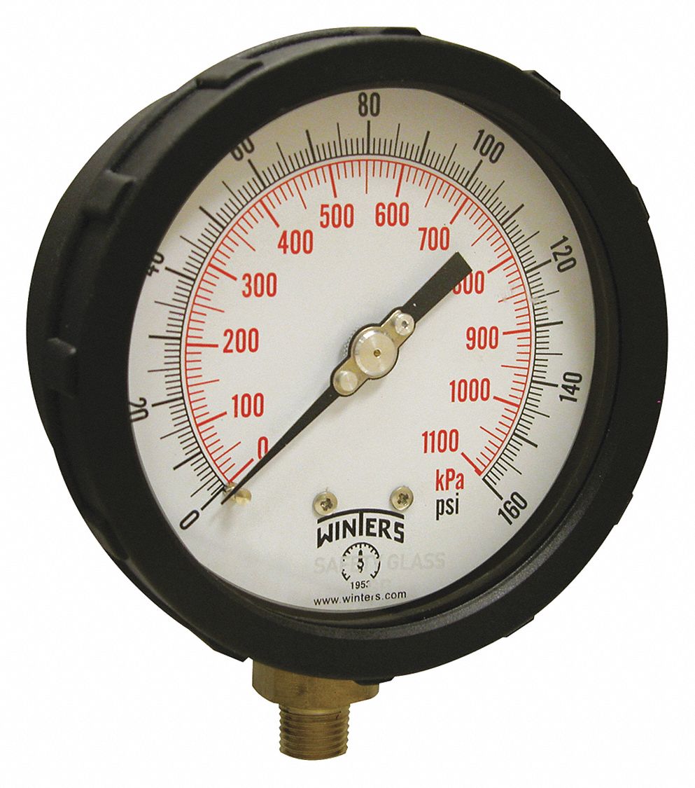 INDUSTRIAL PRESSURE GAUGE,PBT