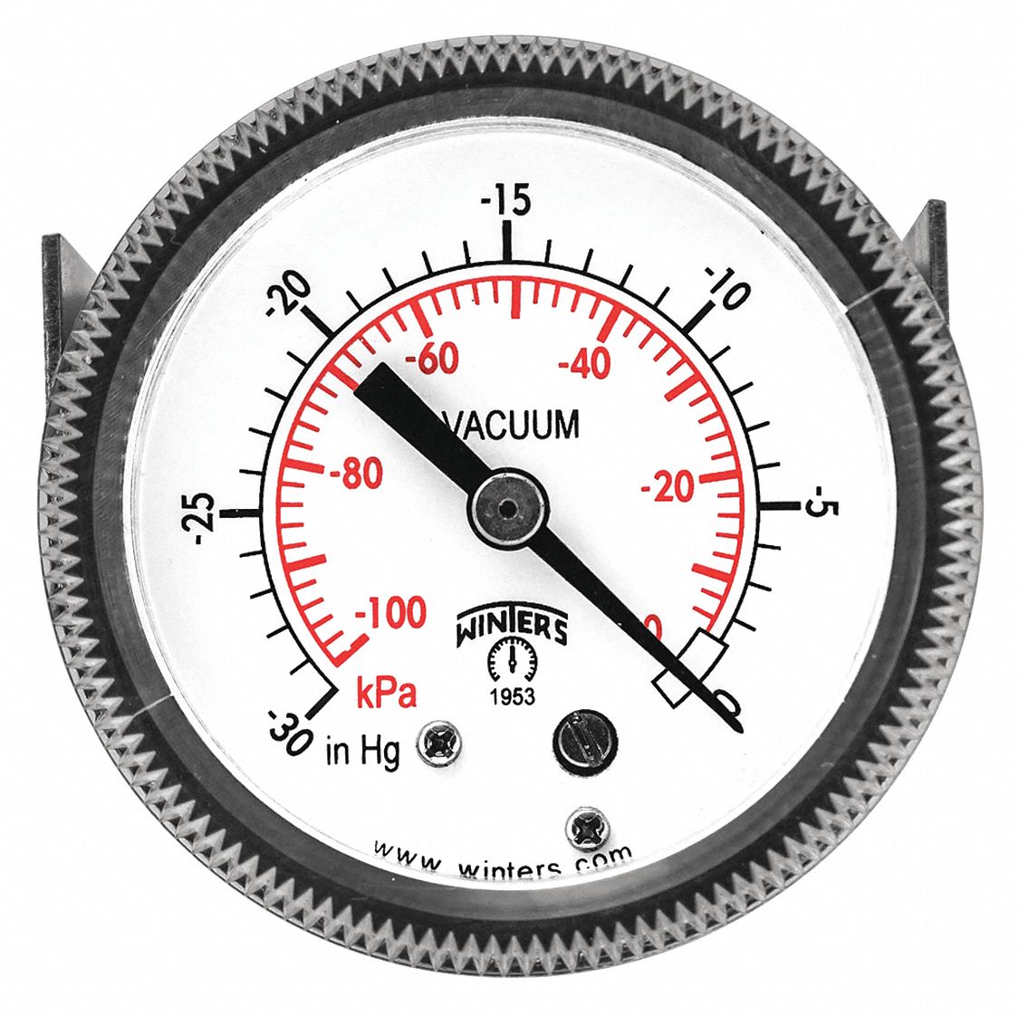 winters-u-clamp-30-to-0-in-hg-panel-mount-vacuum-gauge-491g03