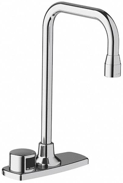 Gooseneck Chrome Sloan Optima Brass