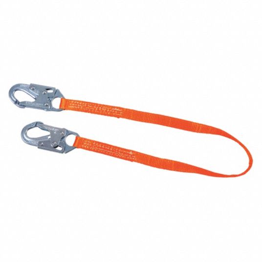 Adjustable Restraint Lanyard with Snap Hook : 6 ft.