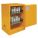 FLAMMABLES SAFETY CABINET, STANDARD, 12 GALLON, 24 AEROSOL CAPACITY, YELLOW