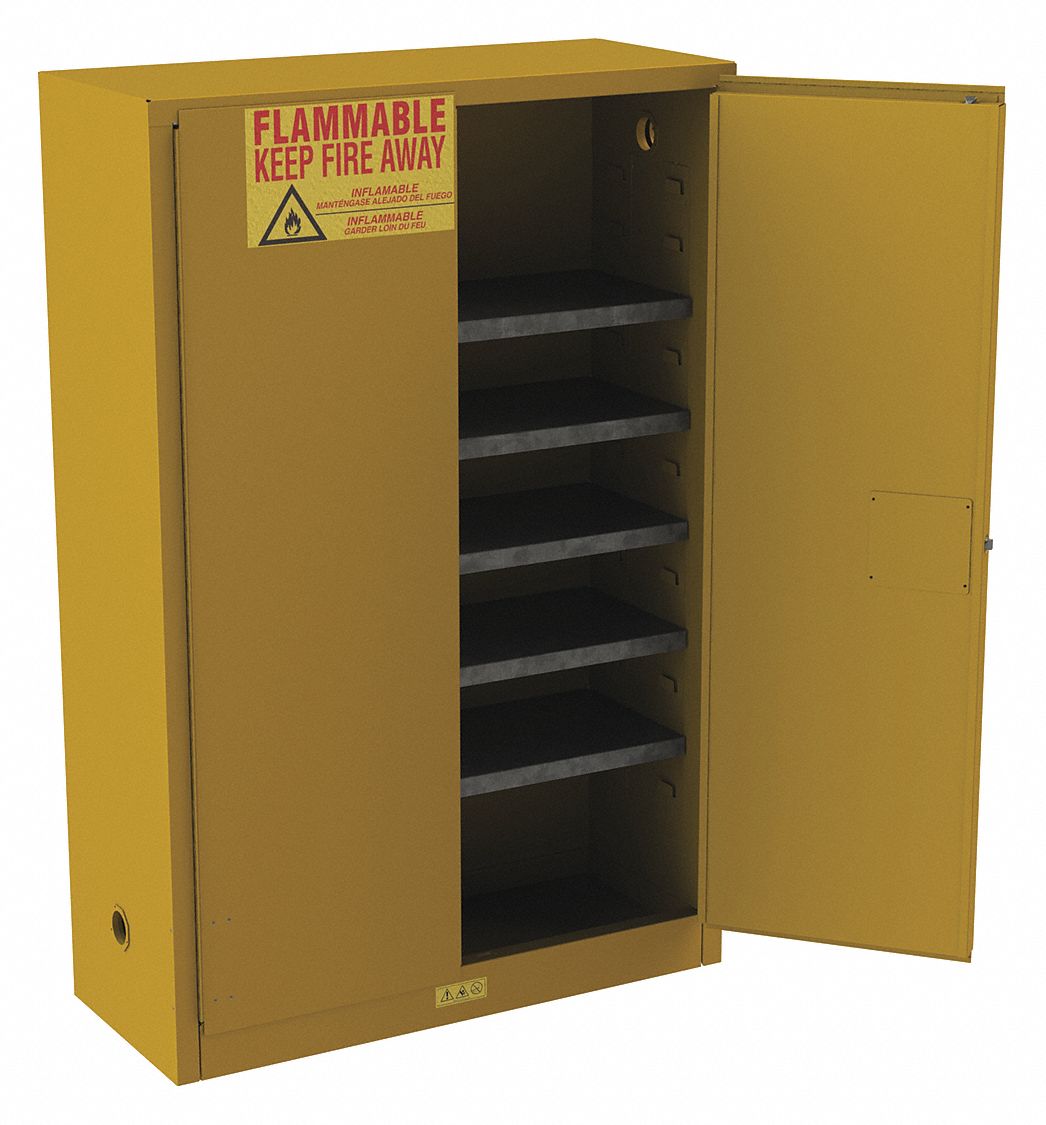 FLAMMABLE STORAGE,60 GAL,MANUAL