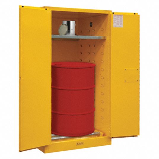 Condor Hazardous Wastedrum Storage Cabinet 55 Gal Cylinder Capacity