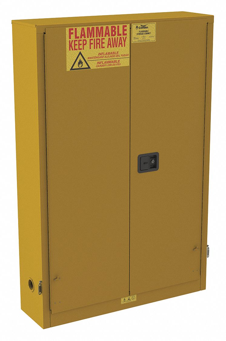 FLAMMABLE STORAGE,30 GAL,SELF CLOSE