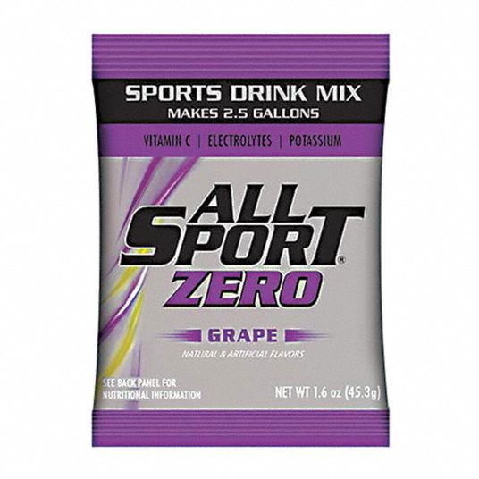 ALL SPORT Sports Drink Mix, Powder Concentrate, Sugar Free, 30 Package