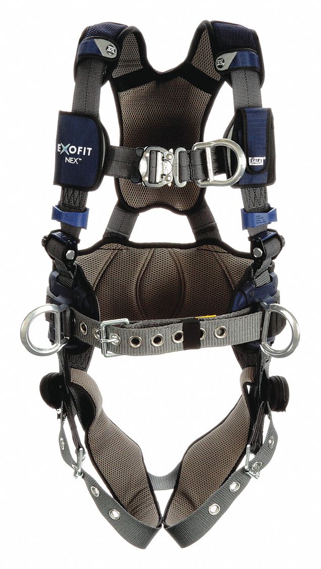 3M DBISALA Full Body Harness Climbing/Positioning, Vest Harness, Back