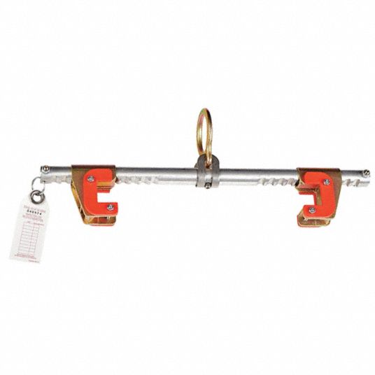 3M DBI-SALA Sliding Beam Anchor, Pipe Clamp, Aluminum, Stainless Steel ...