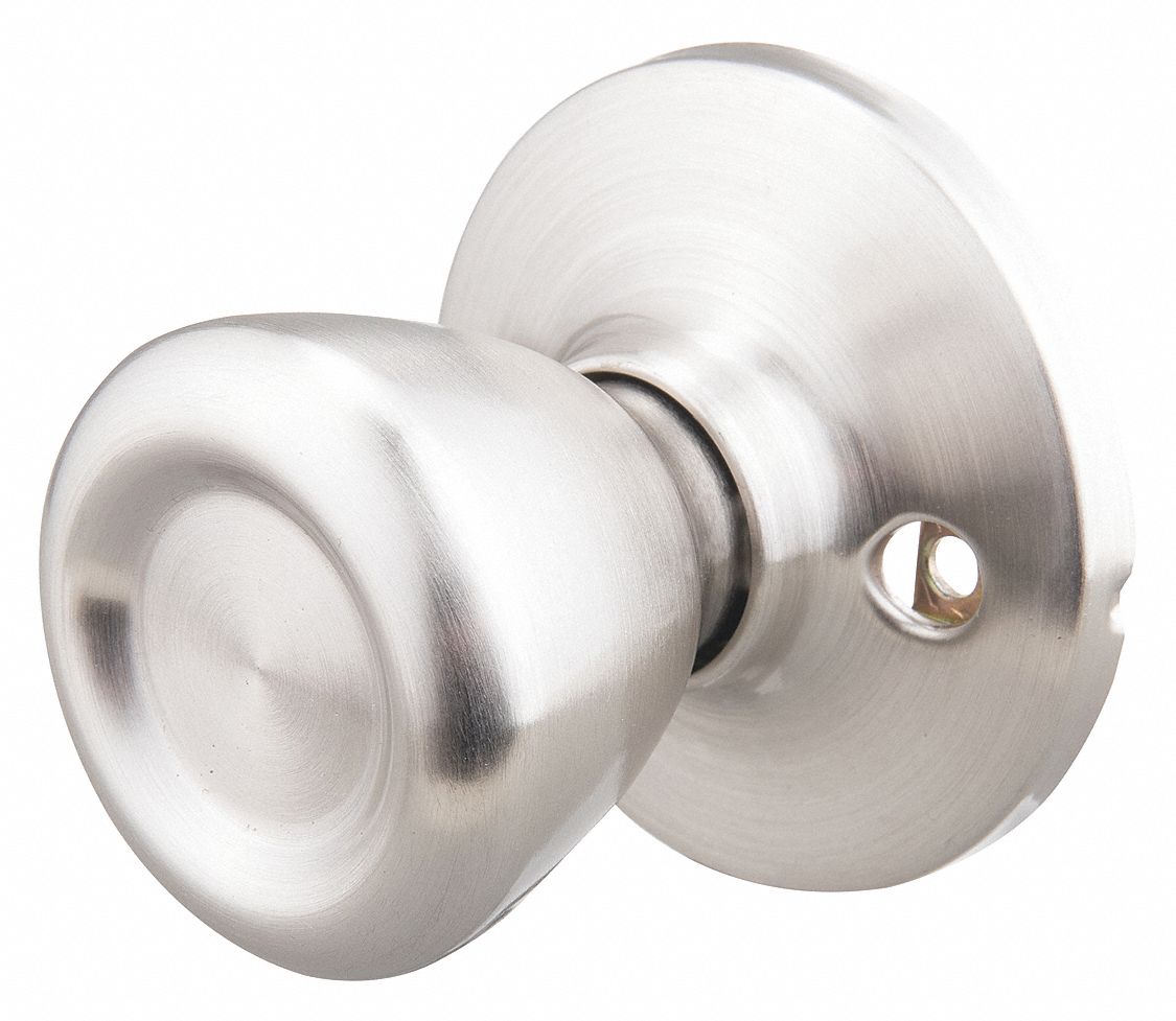 Door Lockset: Dummy Knob Locksets, Nickel