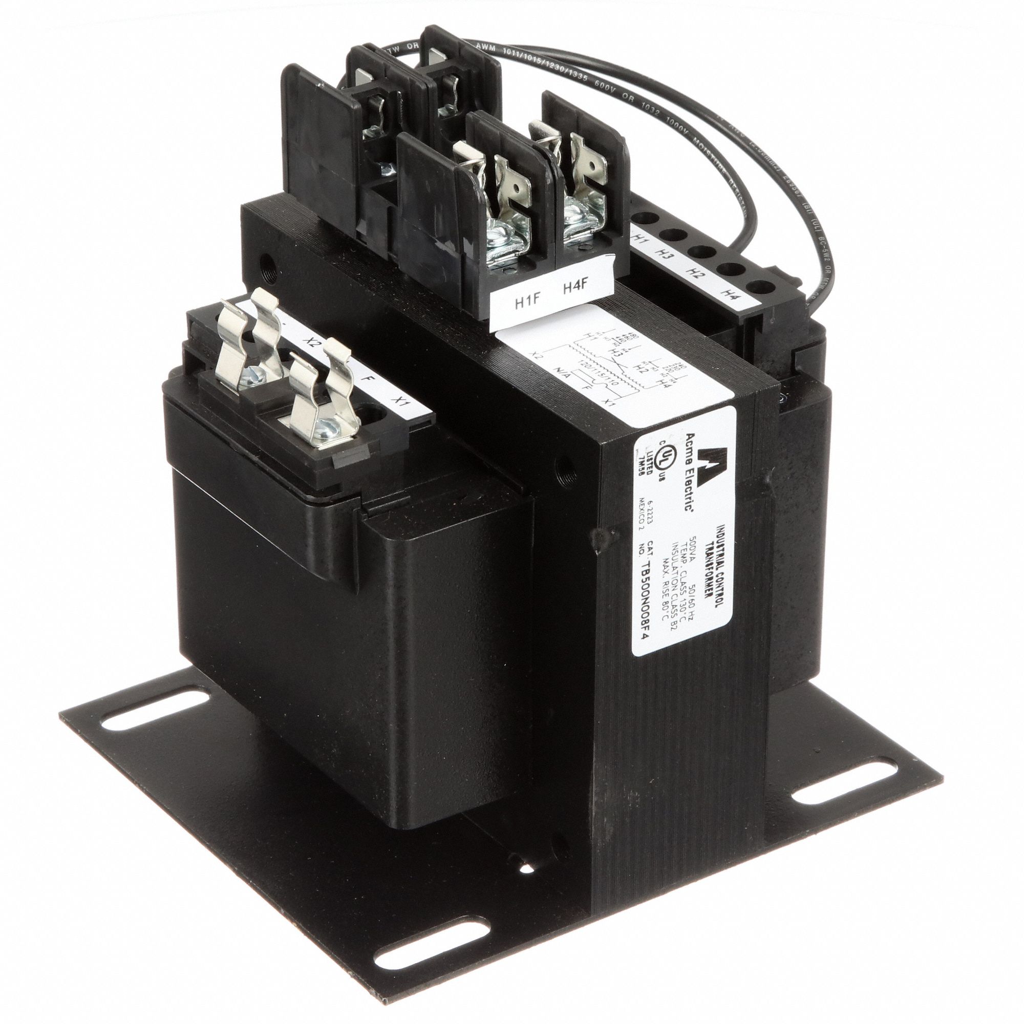 ACME ELECTRIC, 240V AC/480V AC, 120V AC, Control Transformer 491X10TB500N008F4 Grainger