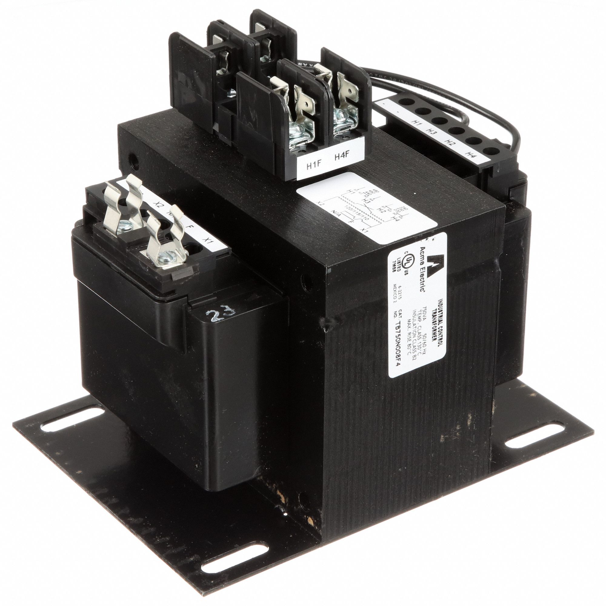 ACME ELECTRIC, 240V AC/480V AC, 120V AC, Control Transformer 491X11