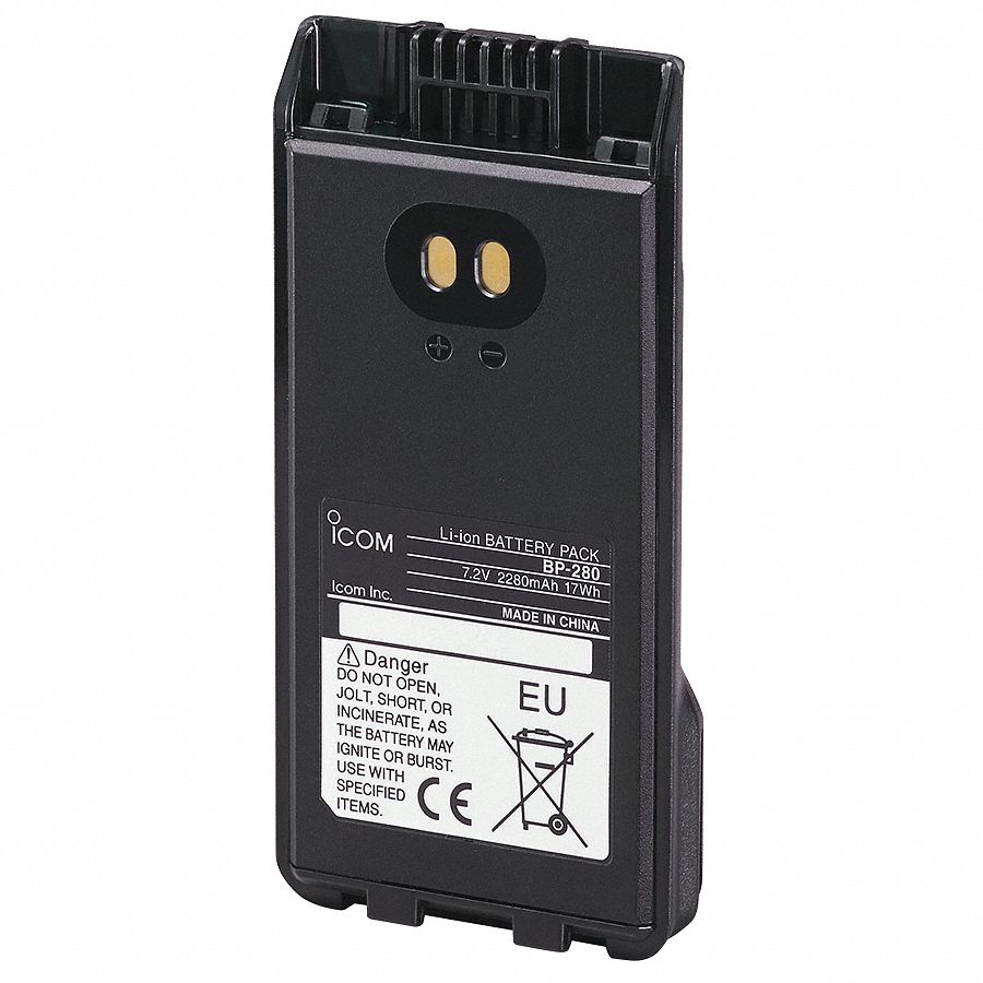 Replacement BP-280 BP-280Li Battery for ICOM F1000 & F2000 Series Radio 2200mah 
