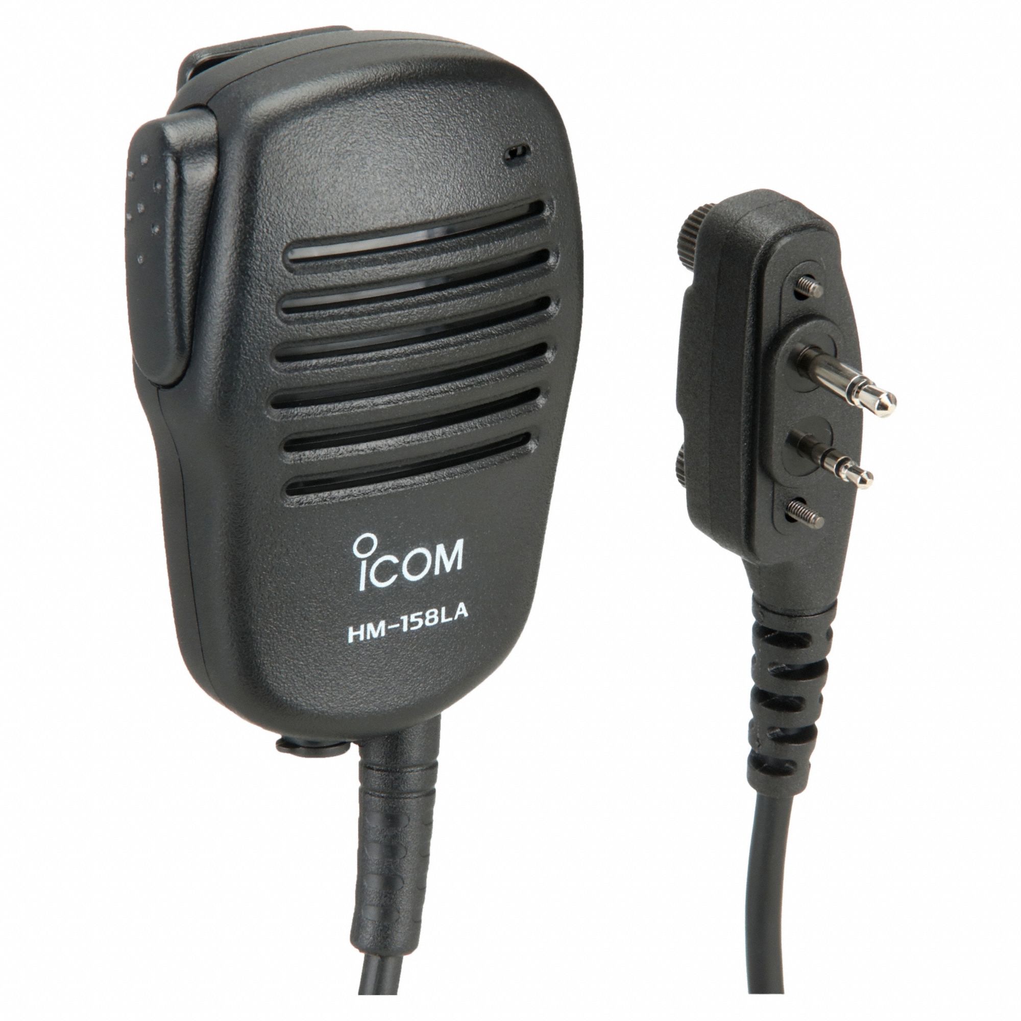 Microphone-haut-parleur HM-165 étanche IPX7 Pour ICOM IC-M35, IC-M93D – Clip Crocodile, Flottabilité Maintenue