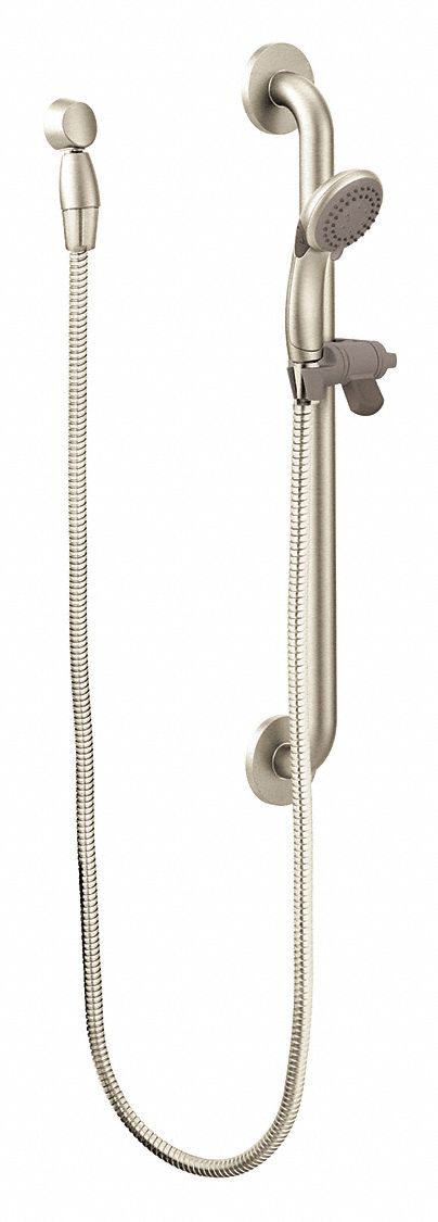 Cfg Cfc Handheld Shower Set Brushed Nickel 492n64 40124bn Grainger