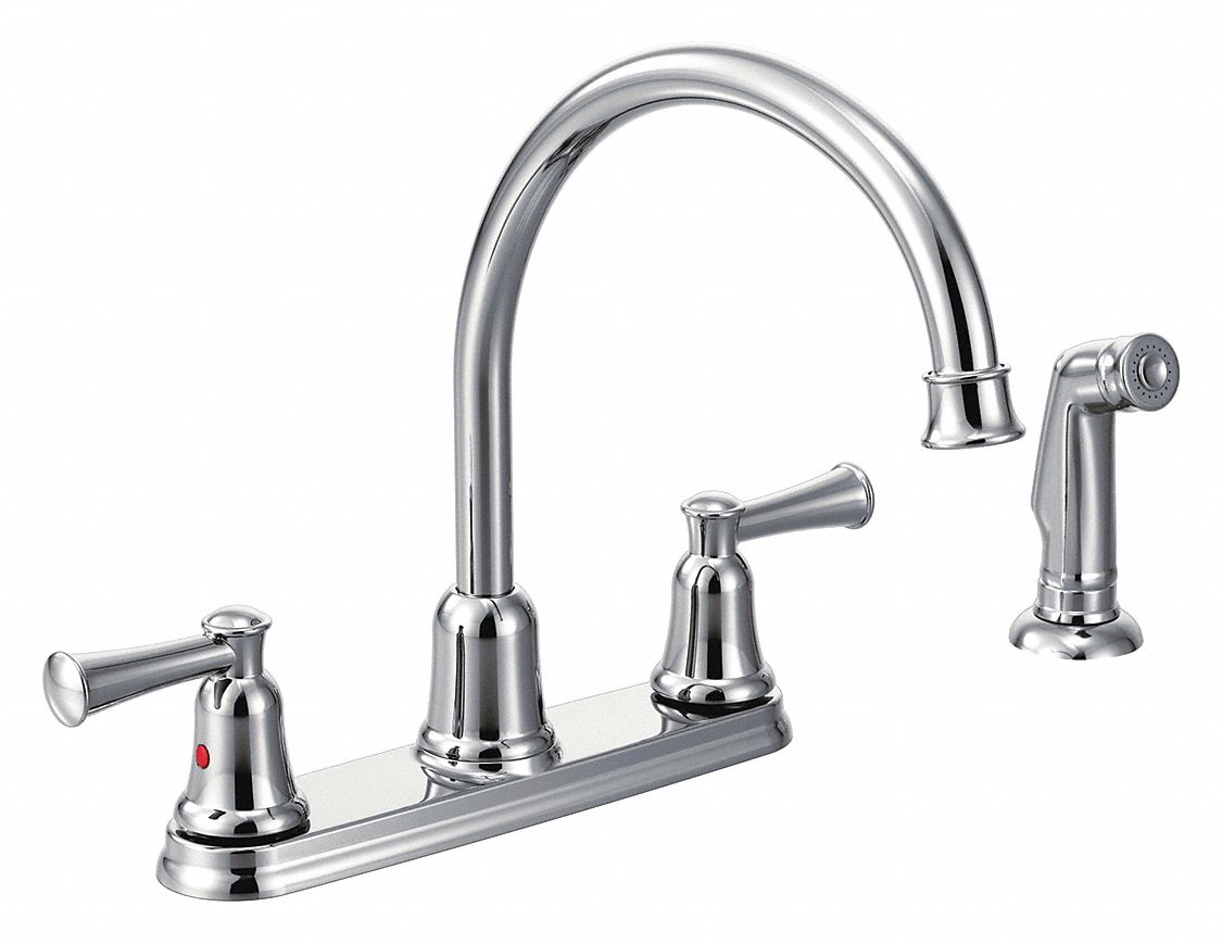 coil spring flex neck kitchen sink faucet