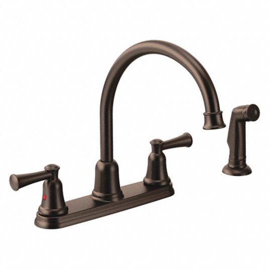 Moen, Capstone, Gooseneck Kitchen Faucet 492N82CA41613OWB Grainger