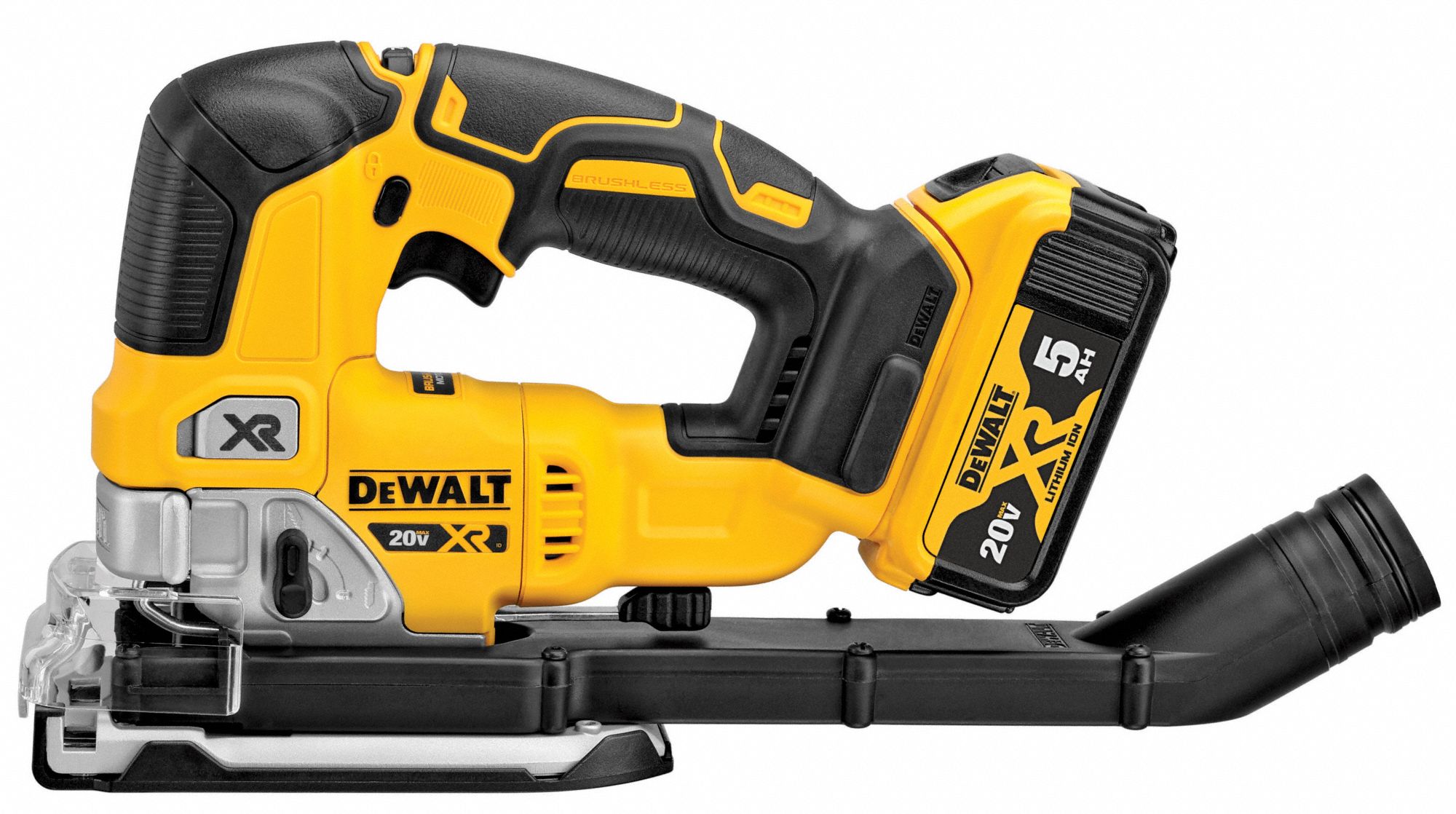 DEWALT Jig Saw, 20V DC, Top Handle, Blade Shank Type TShank 492P02