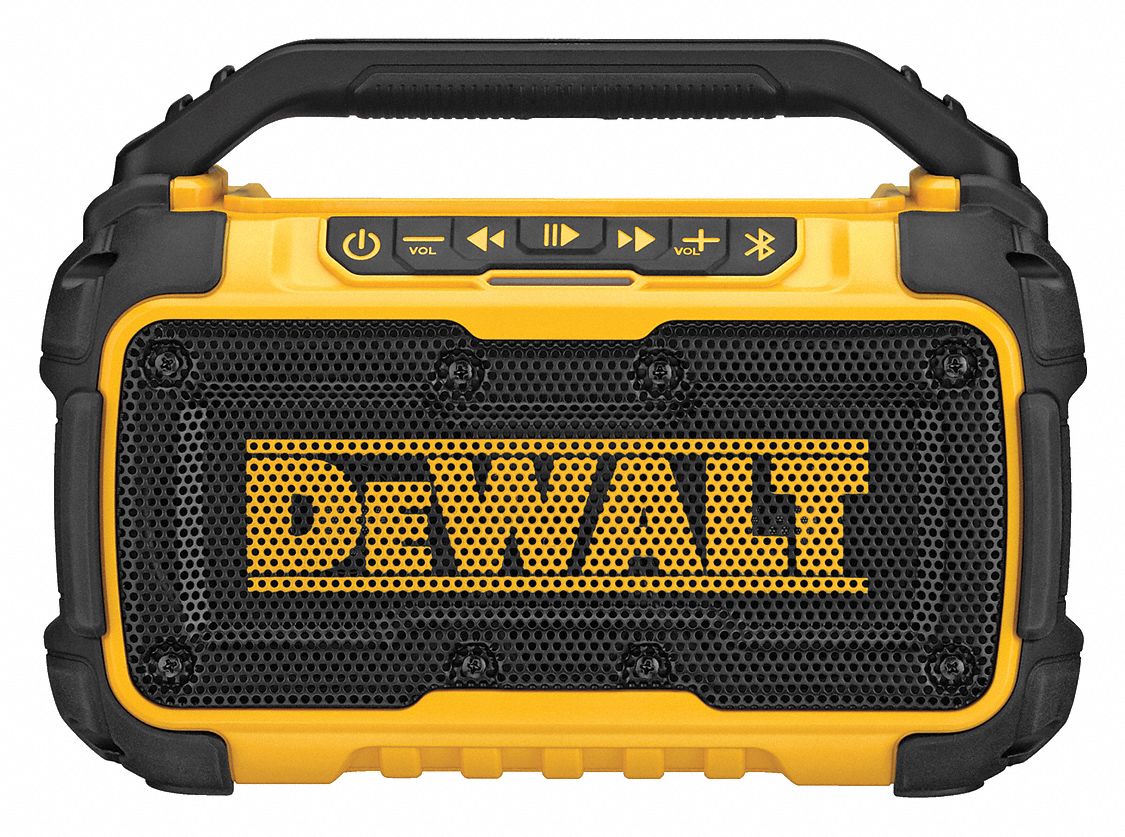 Speaker: Speaker, 20V MAX*, Auxiliary/Bluetooth®/USB, USB, 12V DC/20V DC