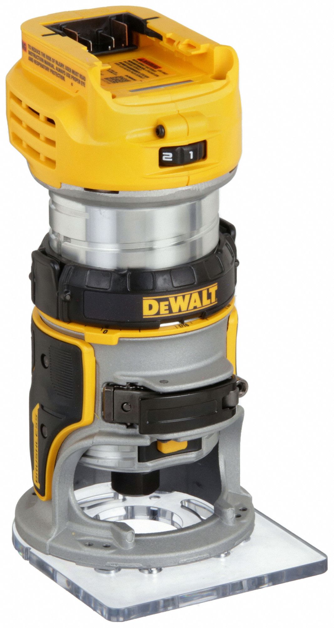 Dewalt cordless router discount bare