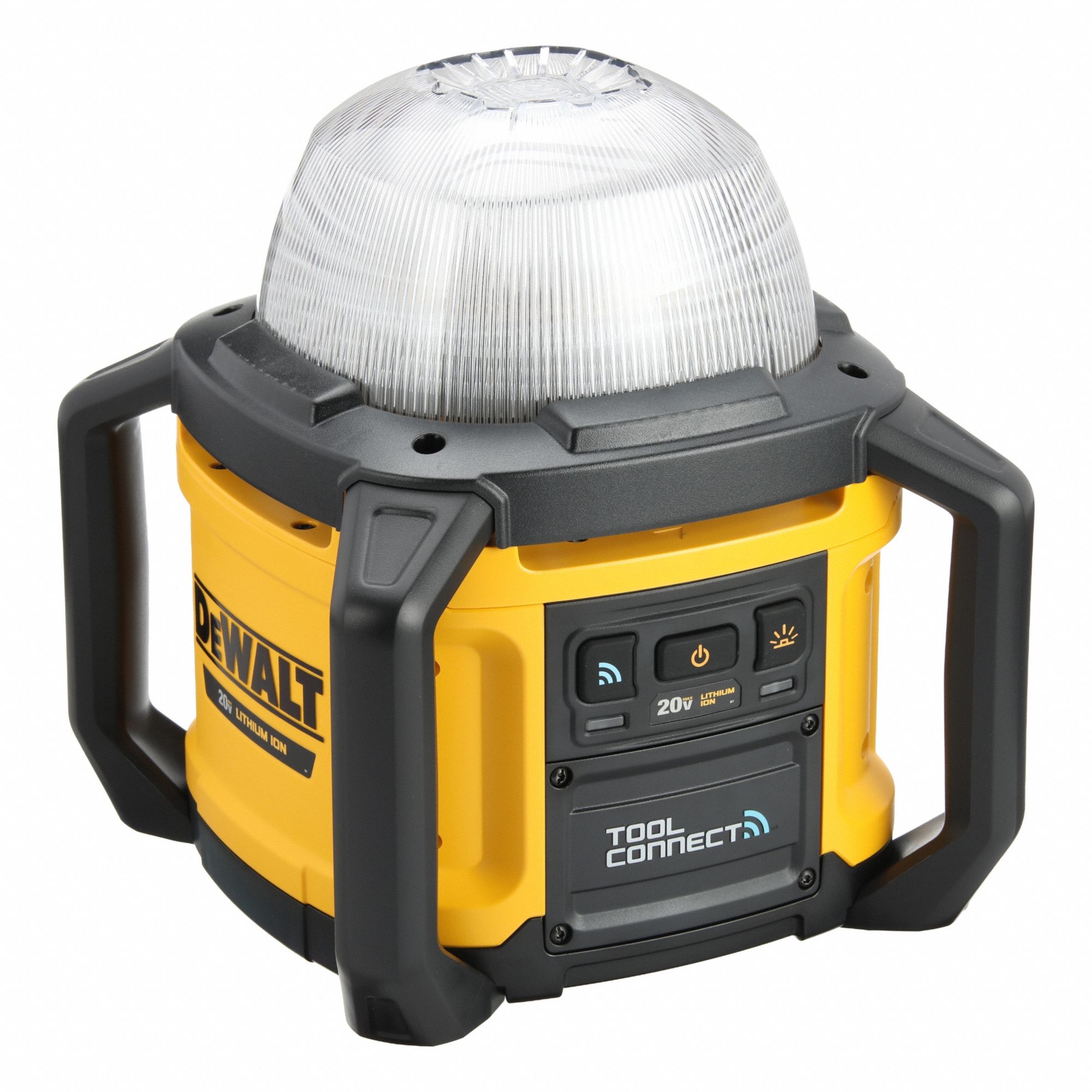Jobsite Light: 20V MAX*, Site Light, 5, 000 lm Max., 3 Modes, 12 in Max. Ht, 20V DC
