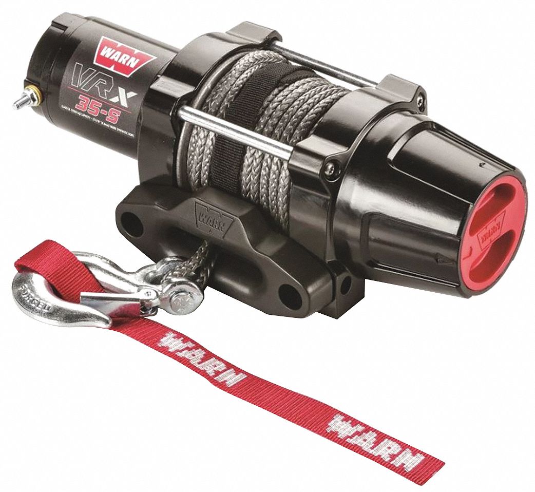 WARN, 3,500 lb 1st Layer Load Capacity, 1.2 hp Motor, ATV/UTV Electric