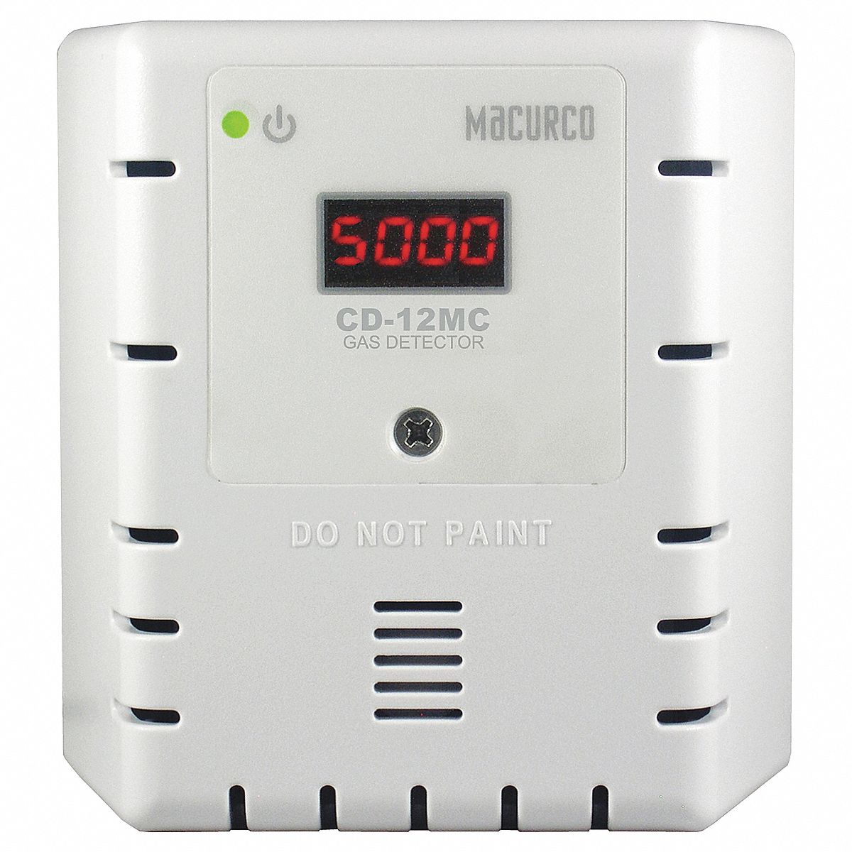 FIXED GAS DETECTOR,LED,WHITE