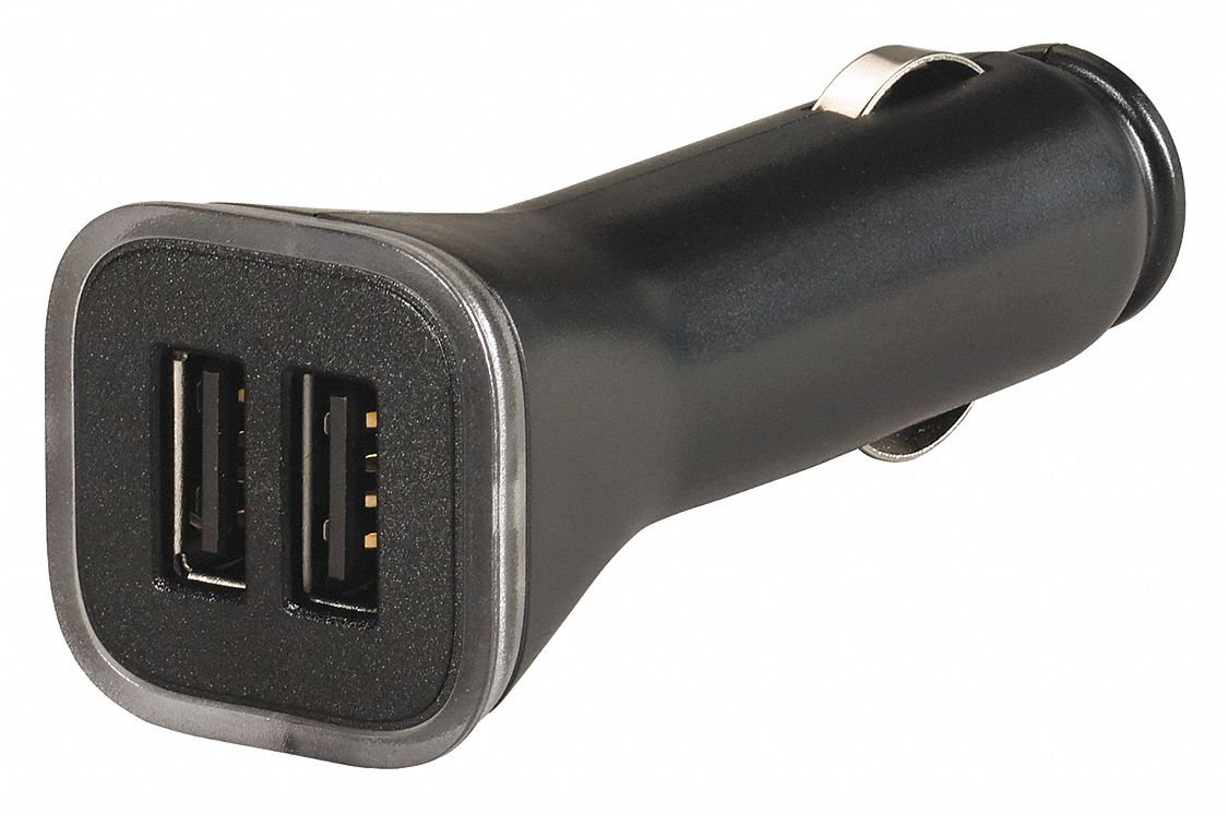 MOTOROLA Vehicle Charger, Charges 2 Units 492R26PMPN4118AR Grainger