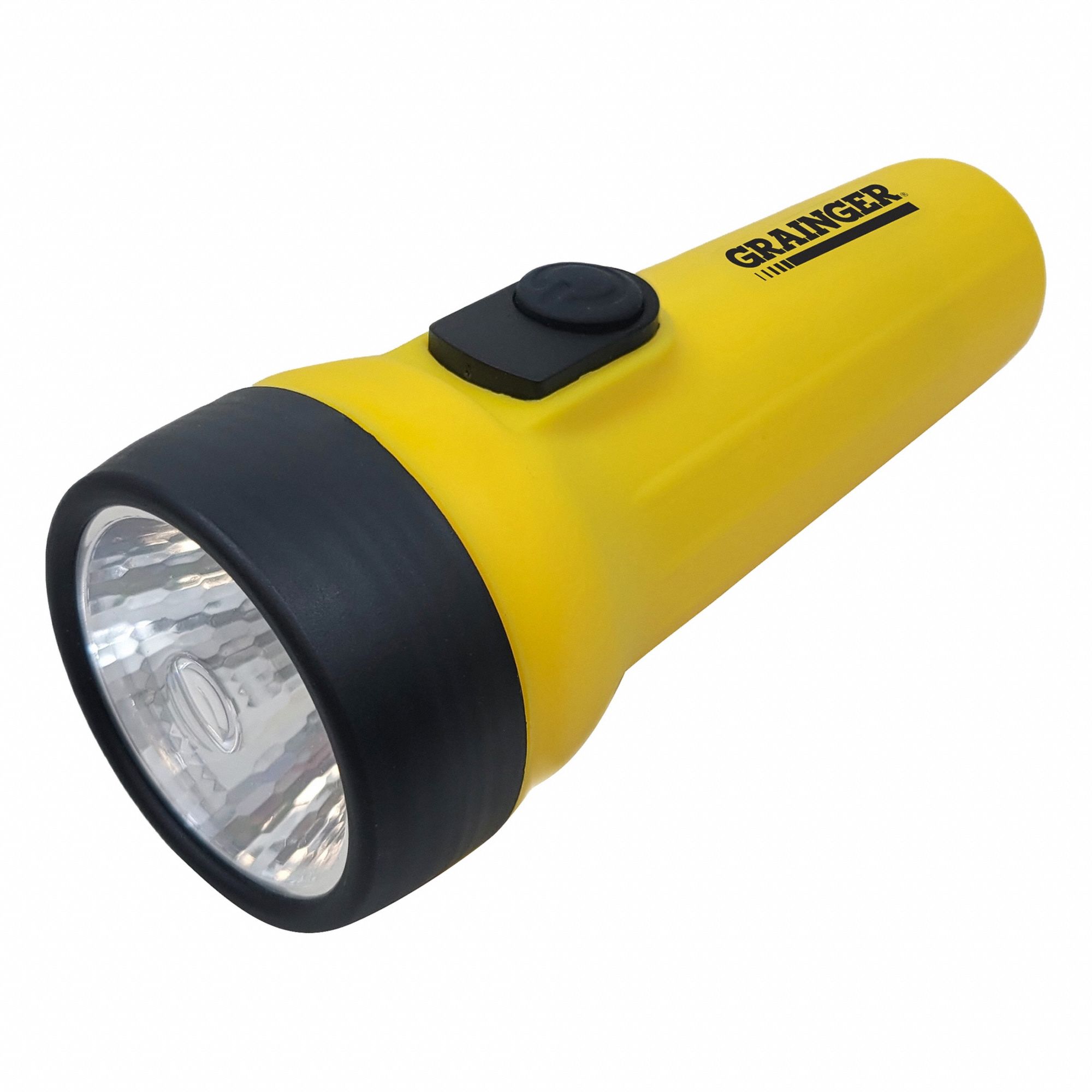 Flashlight: 65 lm, 35 hr Run Time at Max. Brightness, 80 m Max Beam, 1 Light Output, Yellow