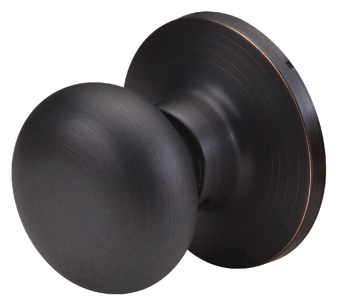 Door Lockset: Passage Knob Locksets, Bronze
