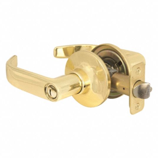 MASTER LOCK Door Lever Lockset, Mechanical, Medium Duty, Not Keyed