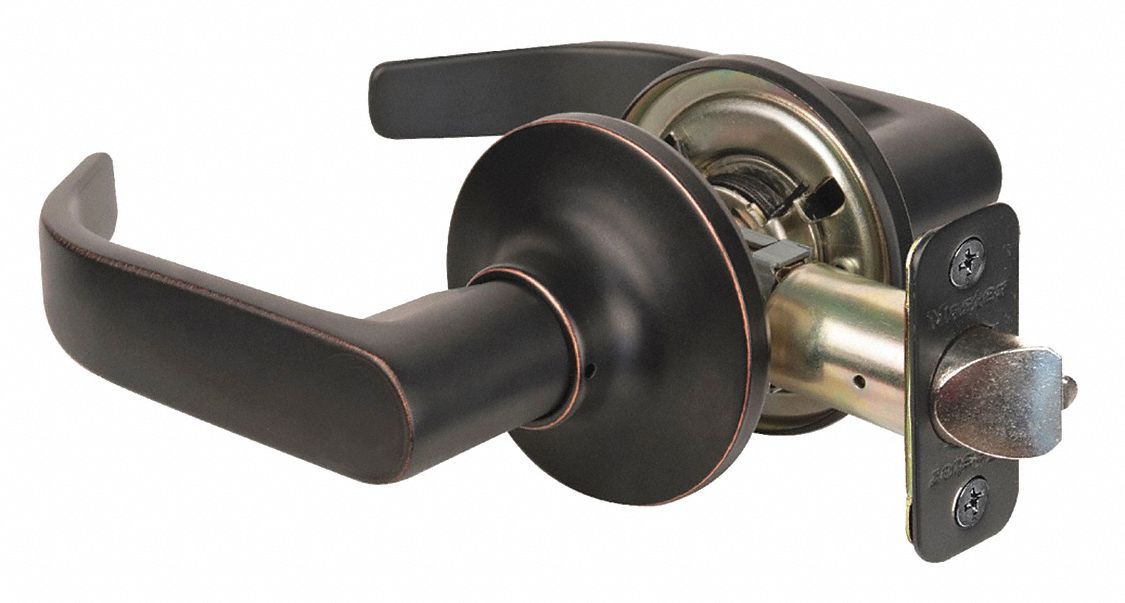 Door Lockset: Passage Lever Locksets, Bronze