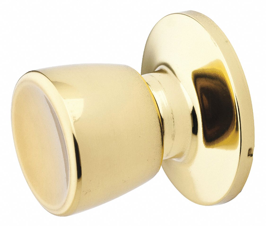 Door Lockset: Passage Knob Locksets, Brass