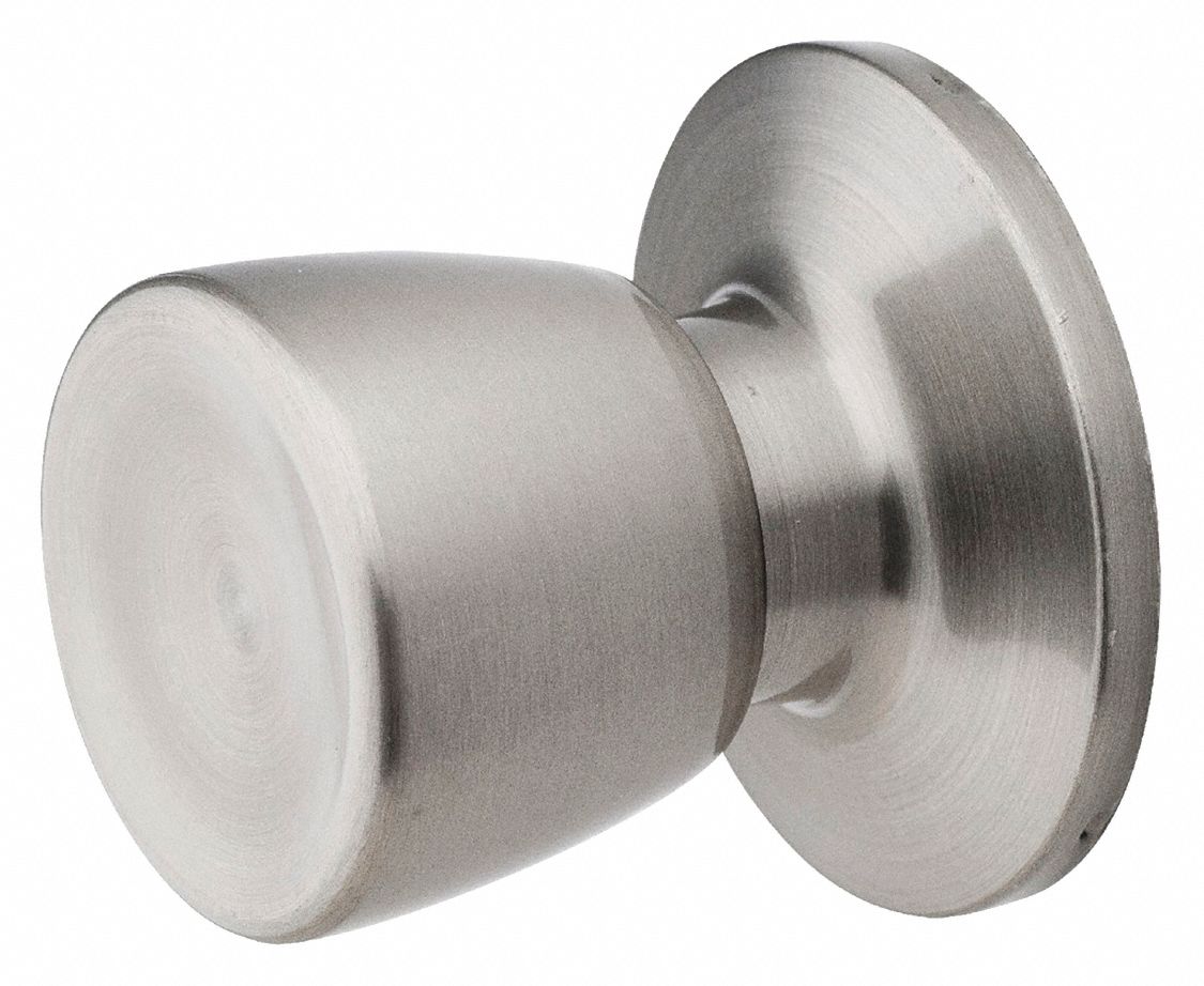 Door Lockset: Passage Knob Locksets, Nickel