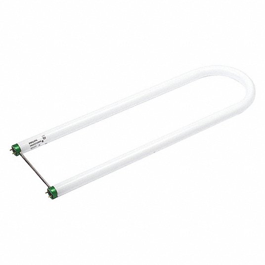 Philips U Bend Fluorescent Bulb T8, How Many Lumens Is A 6 Lamp T8 Fixture