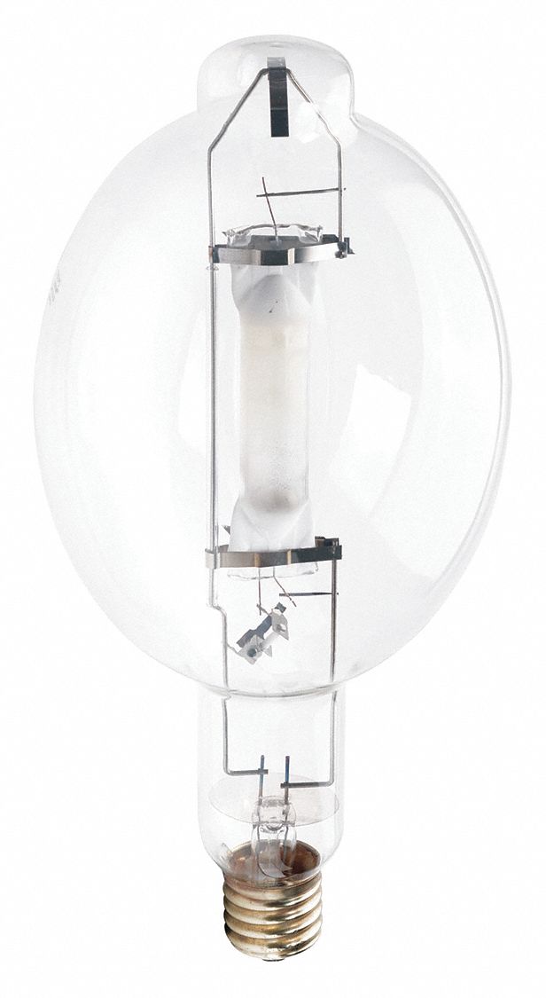 PHILIPS Metal Halide HID Bulb, BT56, Mogul Screw (E39), Lumens 110,000