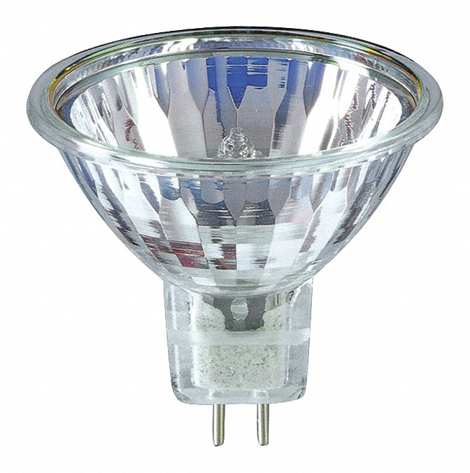 PHILIPS 50 Watts Halogen Lamp, MR16, 2-Pin (GU10), 850 Lumens, 3100K ...