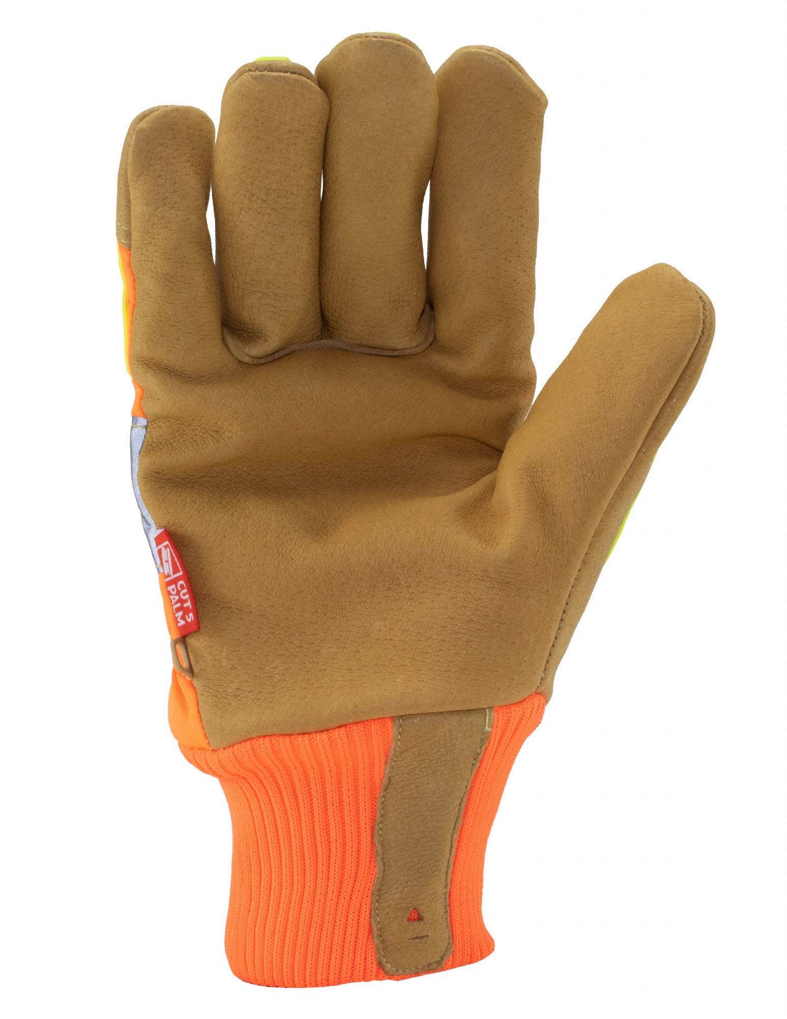 IRONCLAD Leather Gloves XL ( 10 ), 20°F Min Temp, ANSI Cut Level A5