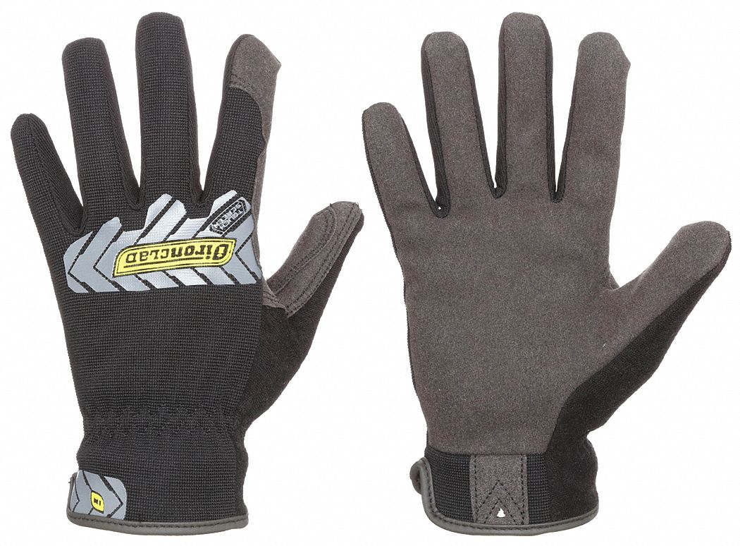 GANT P/ ÉCRAN TACTILE, NON ENDUIT, POUCE LATÉRAL, 10 ON, 9 3/4 POL, TAILLE G/9, NOIR, PR